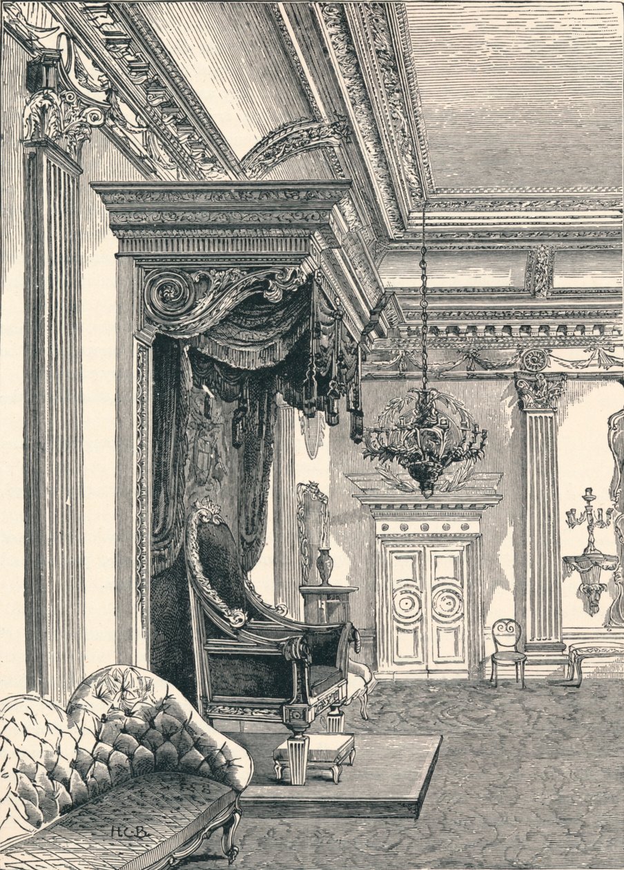Taht Odası Dublin Kalesi, 1896 by Unbekannt