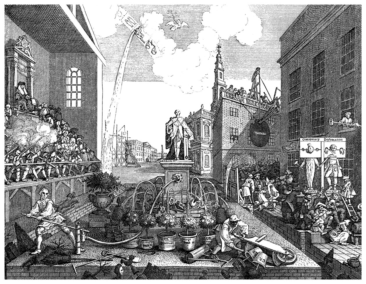 The Times, levha II, c1762 1895 by Unbekannt