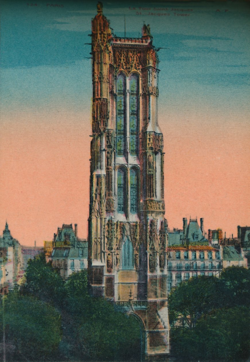 Saint-Jacques Turu, Paris, c1920 by Unbekannt