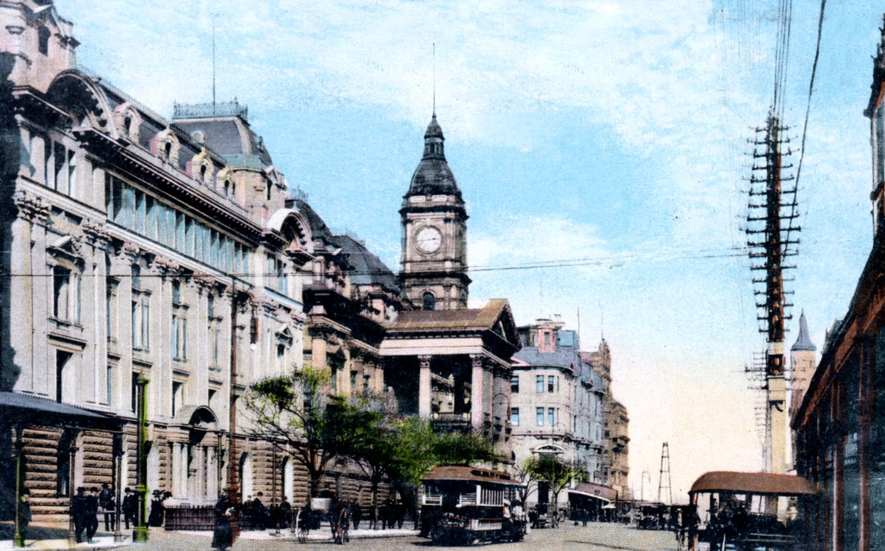 Belediye Binası yeni uzantısı, Melbourne, Avustralya, 1912 by Unbekannt