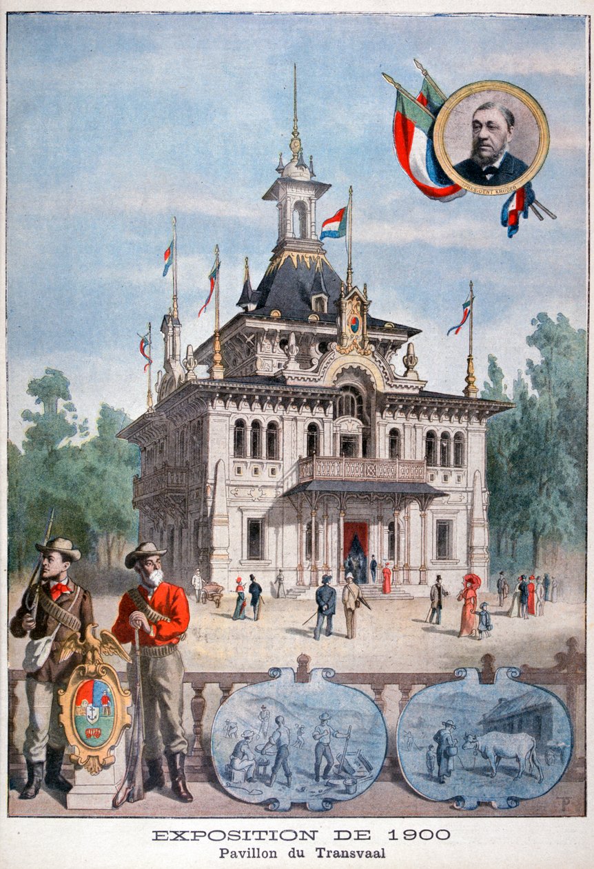 1900 Evrensel Sergisinde Transvaal pavyonu, Paris, 1900 by Unbekannt