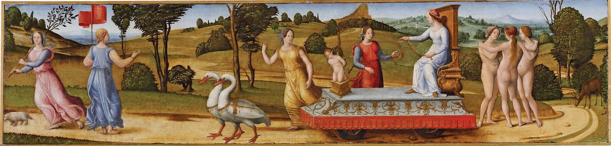 İffetin Zaferi, c. 1500 by Unbekannt