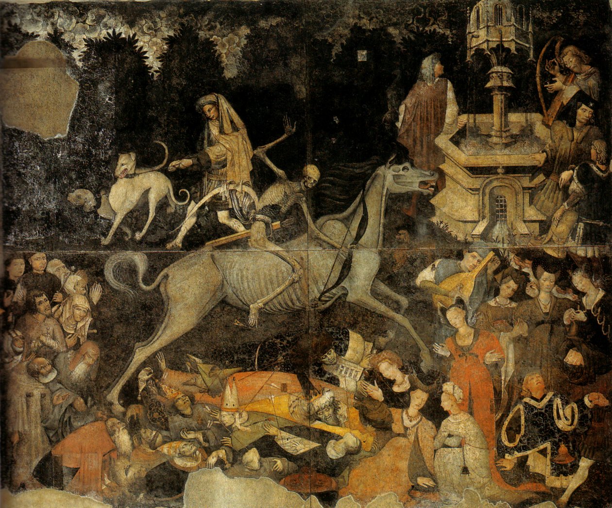 Ölümün Zaferi, yaklaşık 1445-1447 by Unbekannt