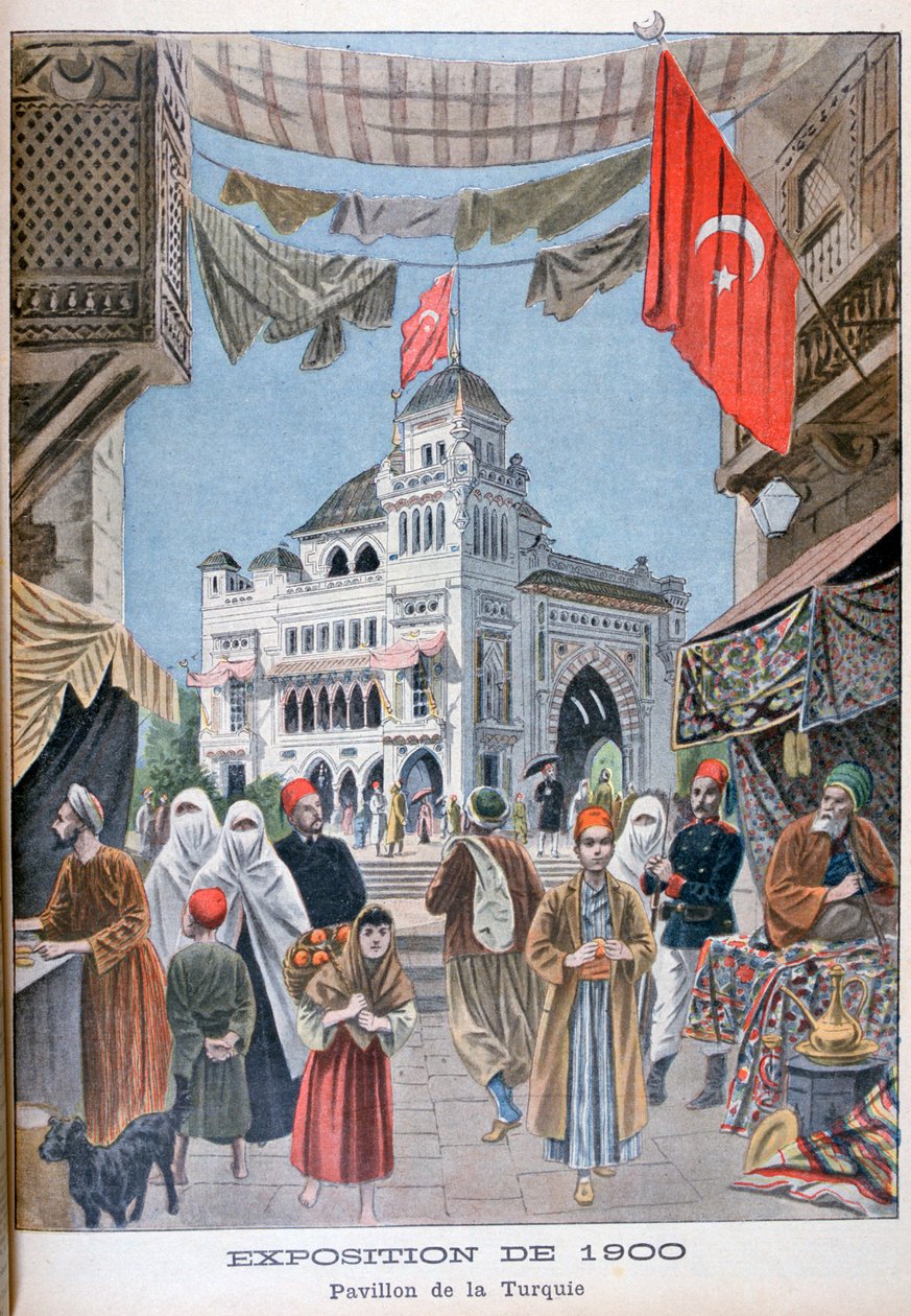1900 Evrensel Sergisindeki Türk pavyonu, Paris, 1900 by Unbekannt