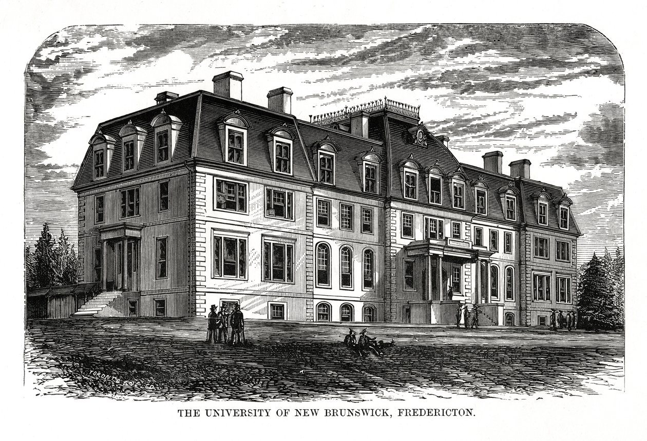 New Brunswick Üniversitesi, Fredericton, Kanada, 19. yüzyıl by Unbekannt