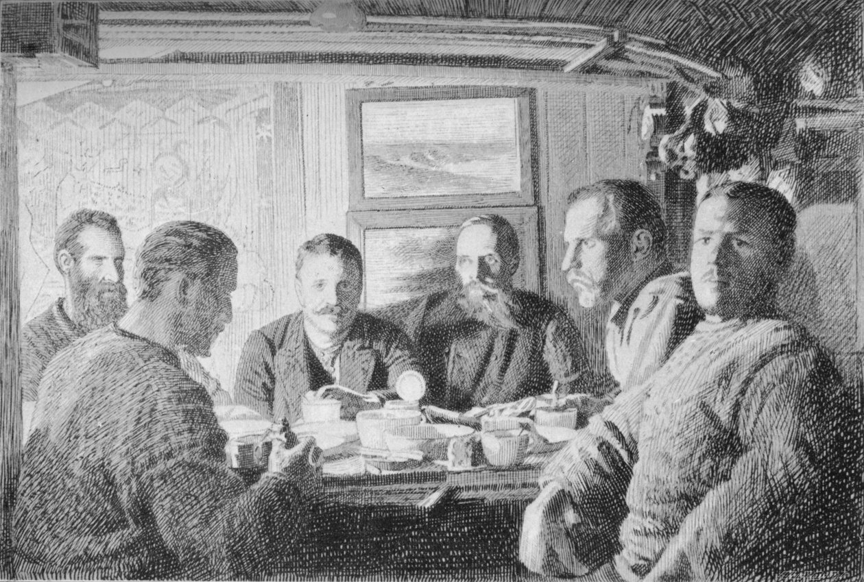 Yemek Masasının Üst Ucu. 15 Şubat 1895, 1897 by Unbekannt