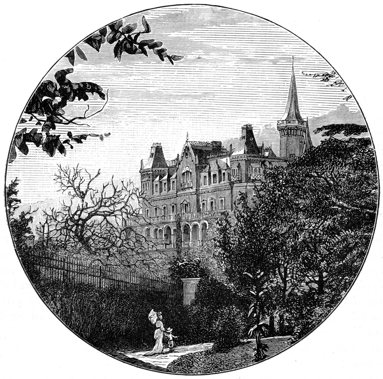 Villa Clara, Baveno, Maggiore Gölü, Kuzey İtalya, 1900 by Unbekannt