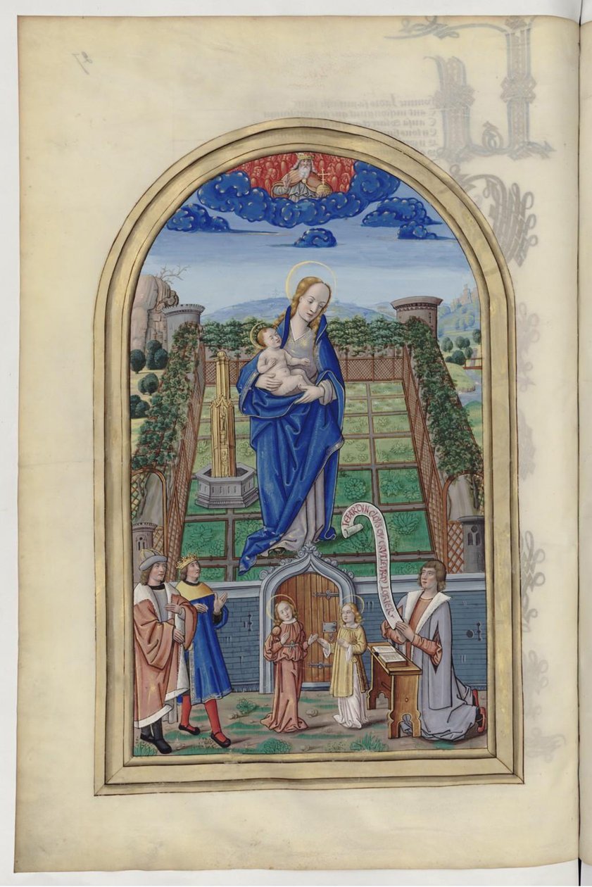 Bakire Mary. Gönderen: Puy d