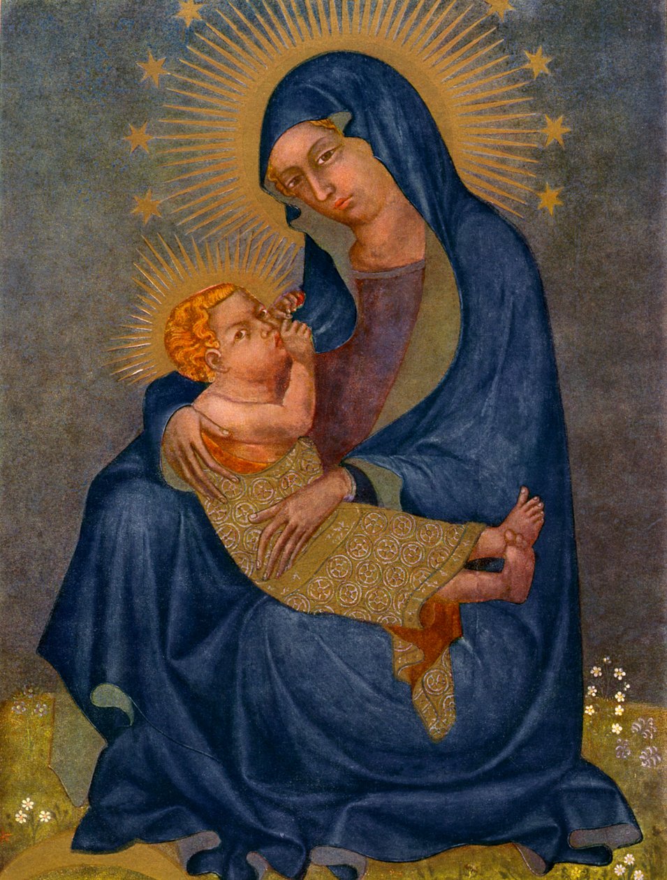 Yağmurların Vysehrad Madonna'sı, c1360 1955 by Unbekannt