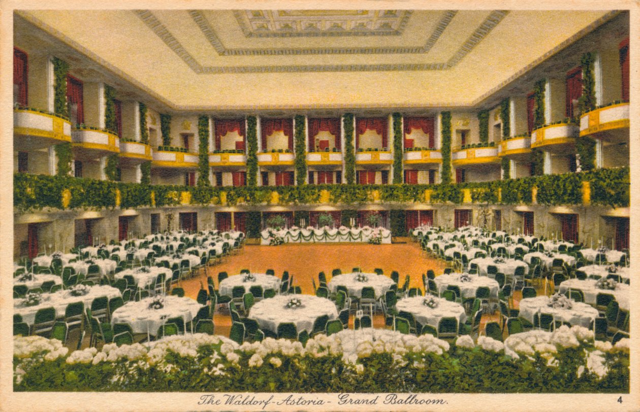 Waldorf Astoria, Büyük Balo Salonu, 1930