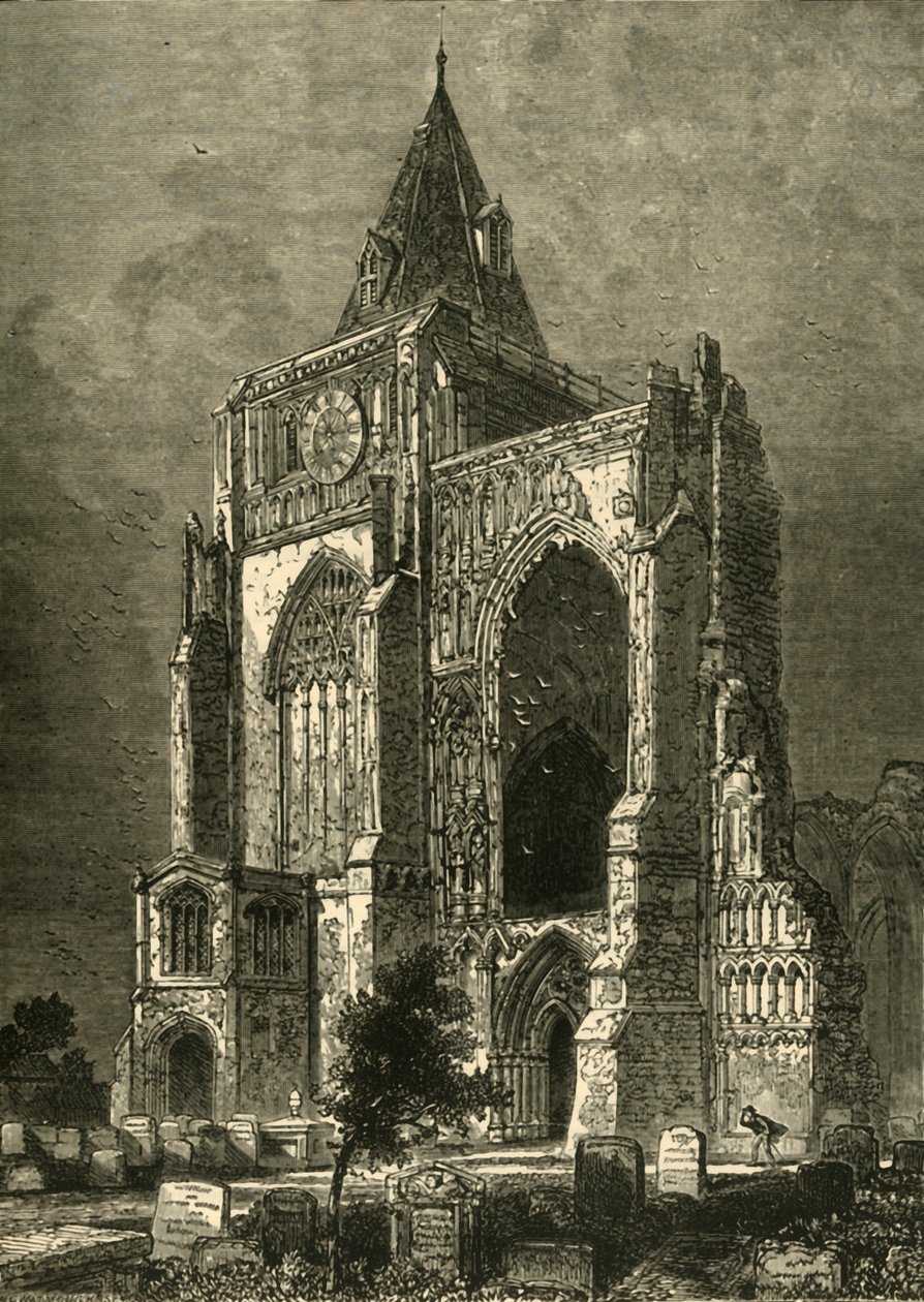 Batı Cephesi, Crowland Manastırı, 1898. by Unbekannt