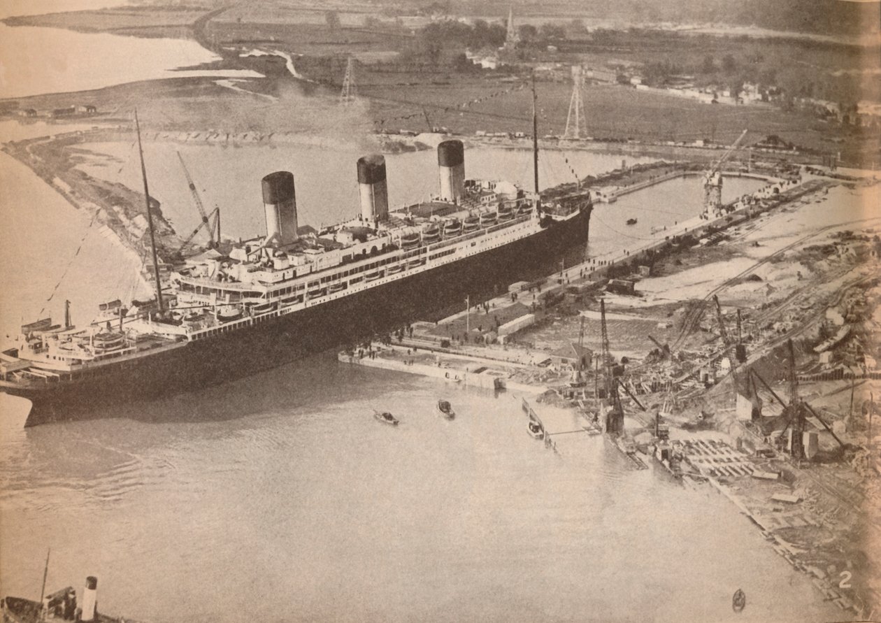 White Star Liner Majestic, Southampton