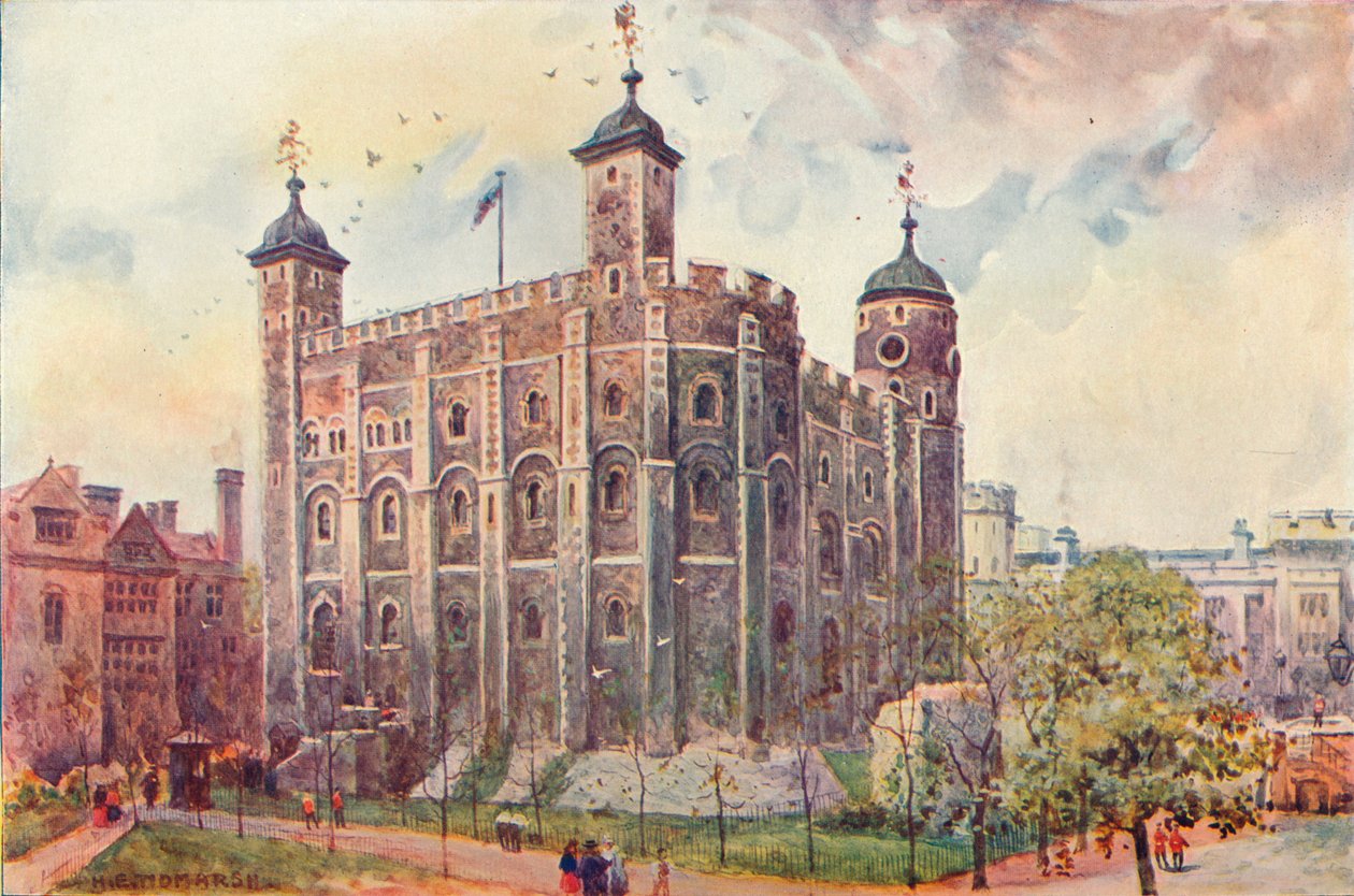 Beyaz Kule, Londra Kulesi, 1906 by Unbekannt