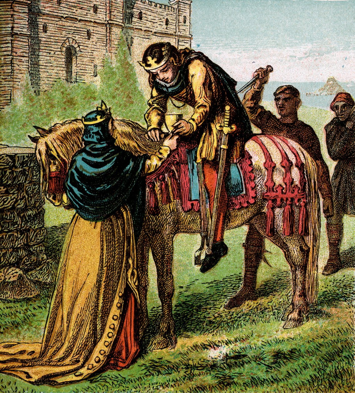 Kötü Kraliçe Elfrida, c1850 by Unbekannt