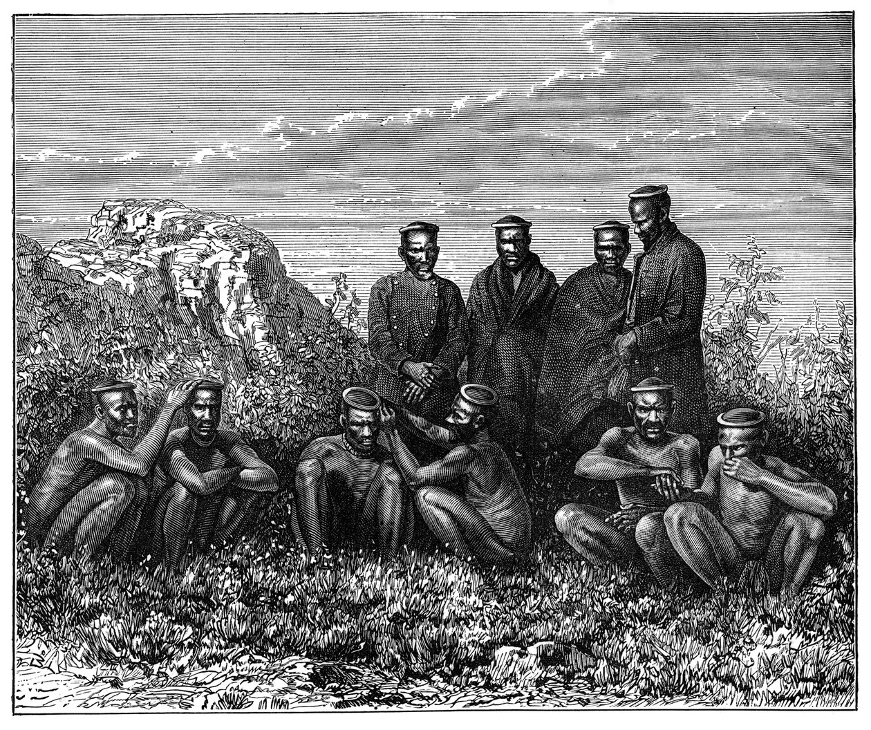 Zulu, Güney Afrika, c1890 by Unbekannt