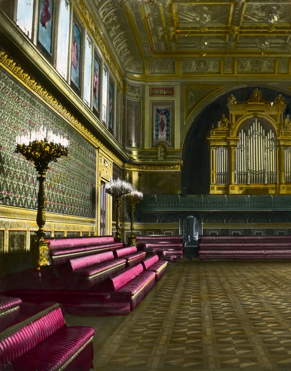 Balo salonu, Buckingham Sarayı, Londra, 19. yüzyılın sonu veya 20. yüzyılın başı by Unbekannt
