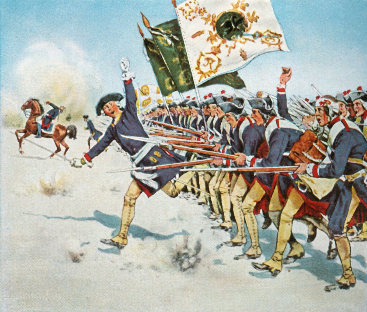 Mollwitz savaşı, 11 Nisan 1741, 1936. by Unbekannt
