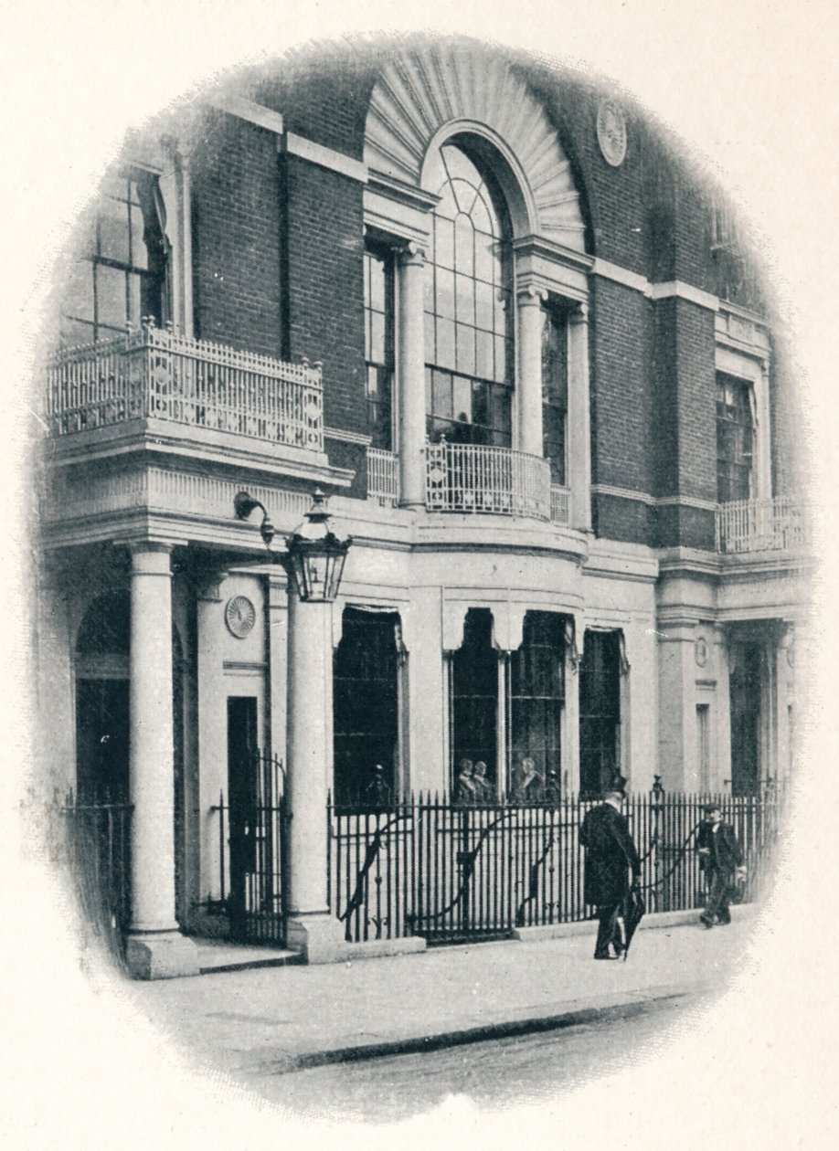 Cumbalı pencere, Boodles Club, Londra, c1900 1901 by Unbekannt