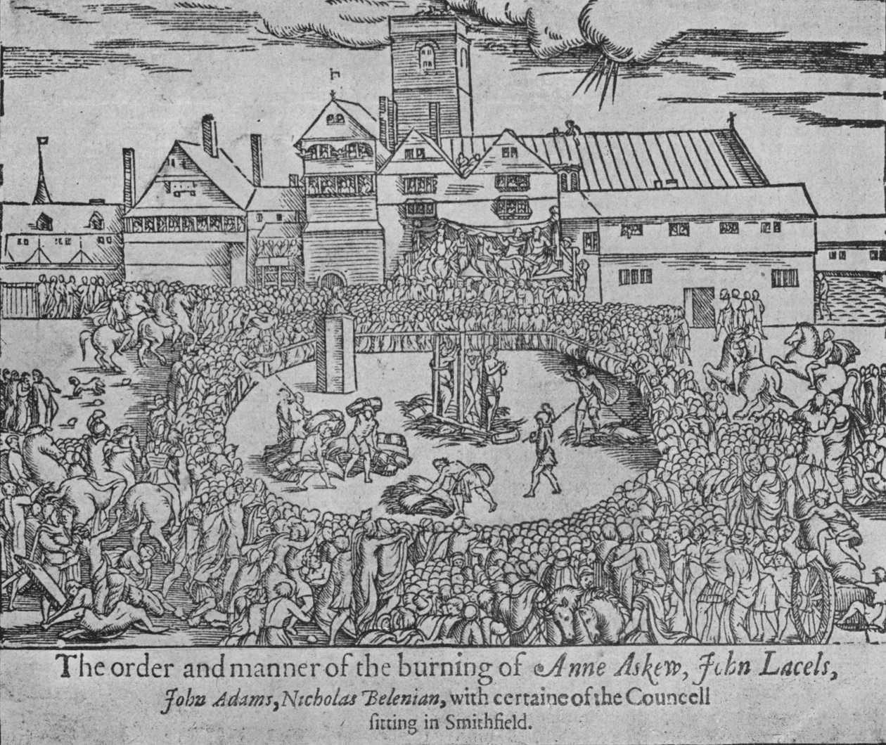 Anne Askew, John Lascelles, John Adams ve Nicholas Belenian