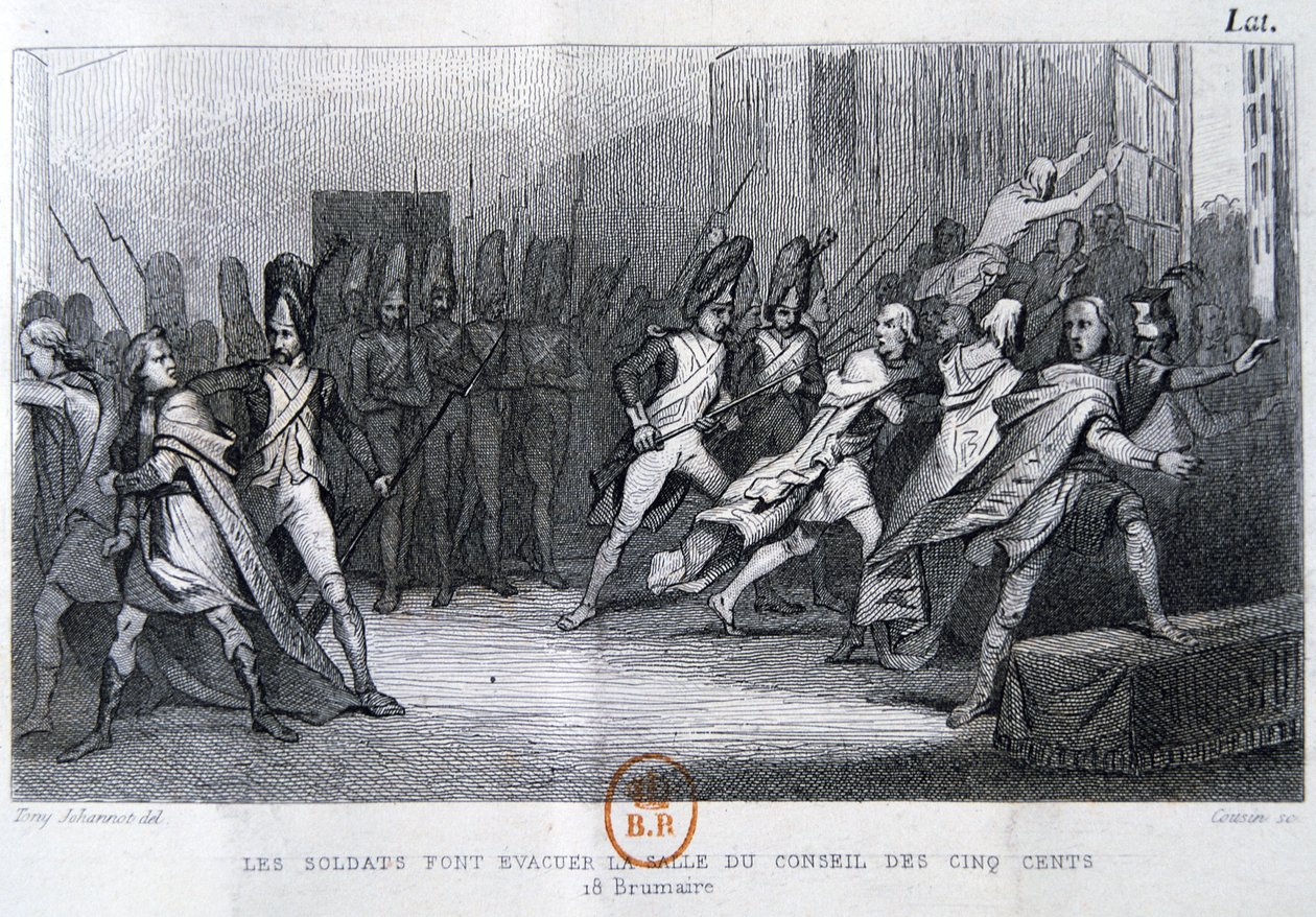 18 Brumaire darbesi 9 Kasım 1799, 19. yüzyıl by Unbekannt