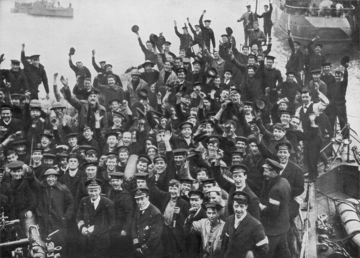 HMS Vindictive mürettebatı 23 Nisan 1918