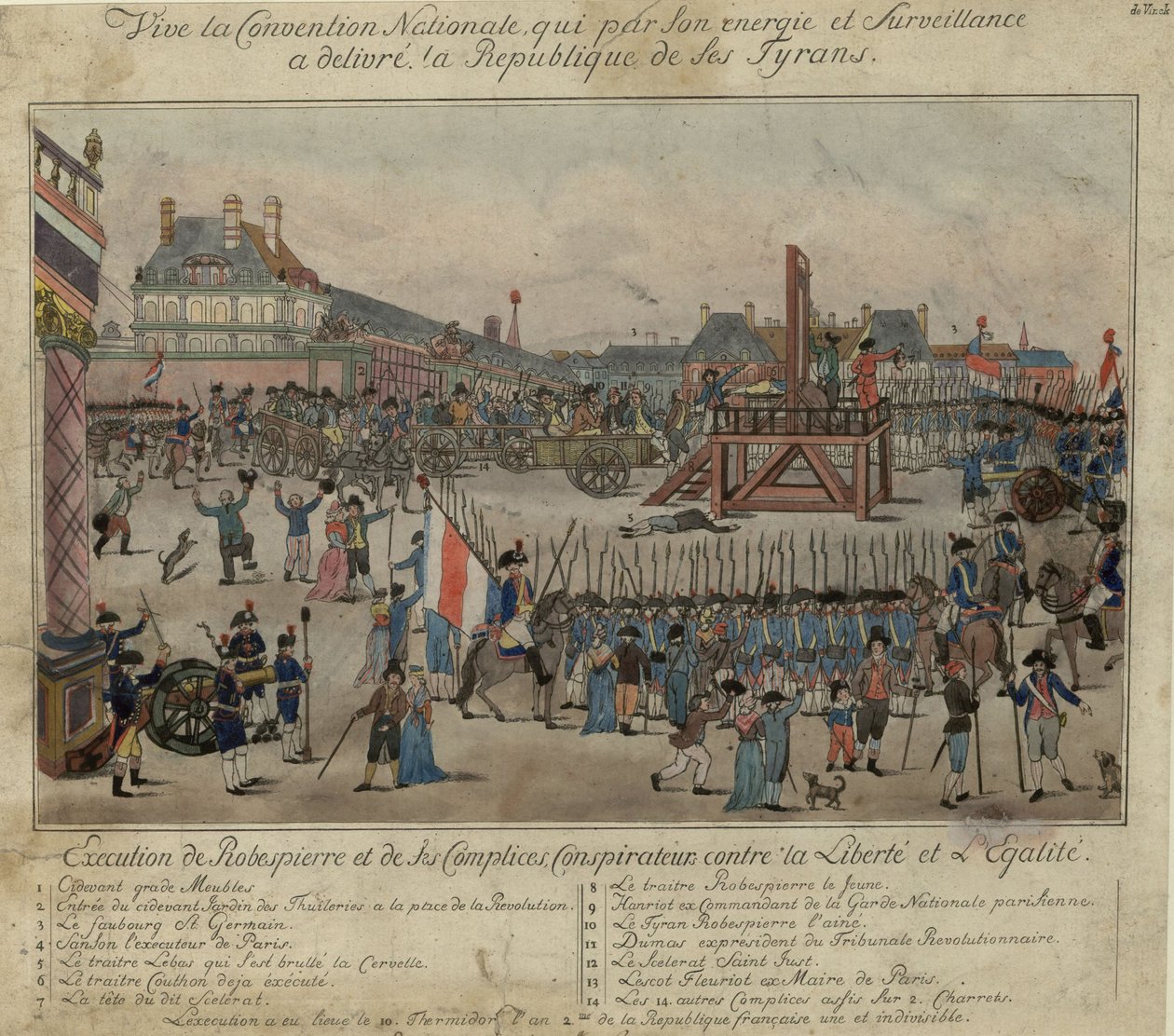 Robespierre ve yandaşlarının 28 Temmuz 1794