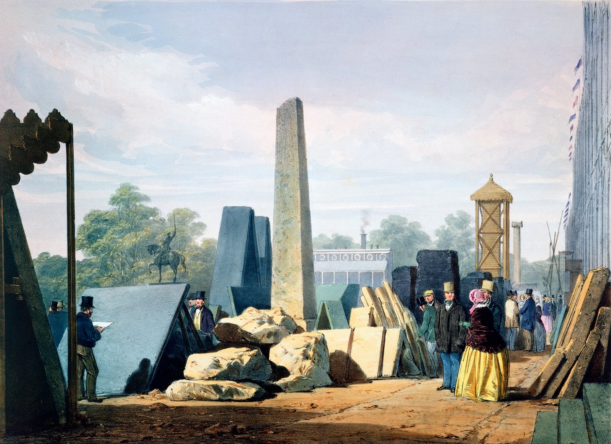 Dış, Büyük Sergi, Hyde Park, Londra, 1851 1854 by Unbekannt