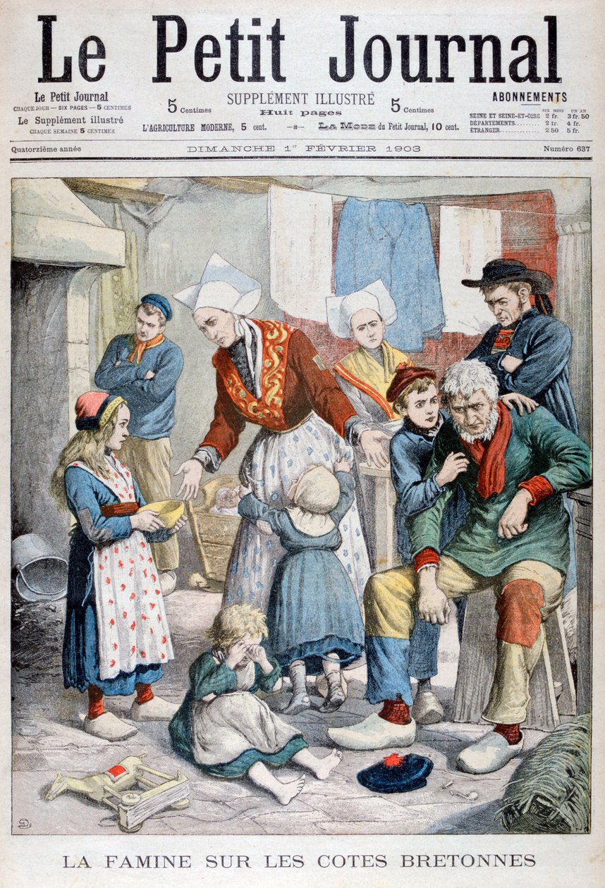Breton balıkçılarının kıtlığı, 1903 by Unbekannt