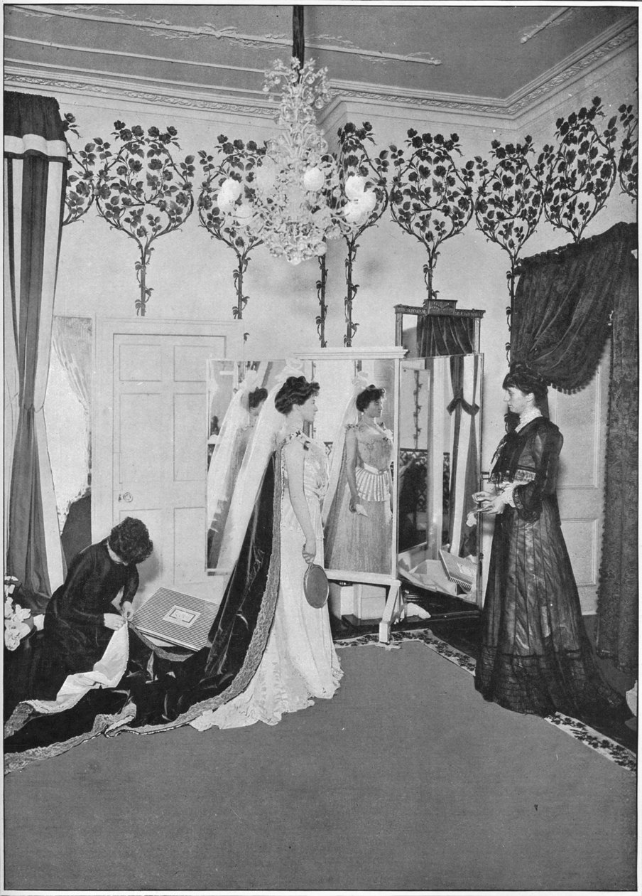 Bir terzinin son rötuşları, Londra, c1901 1901 by Unbekannt