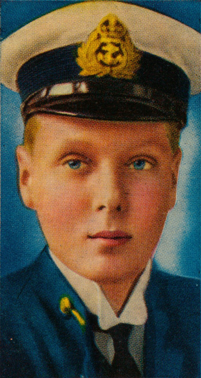 Gelecekteki Kral Edward VIII, Kraliyet Donanmasında bir öğrenciyken, c1907-c1910 1935 by Unbekannt