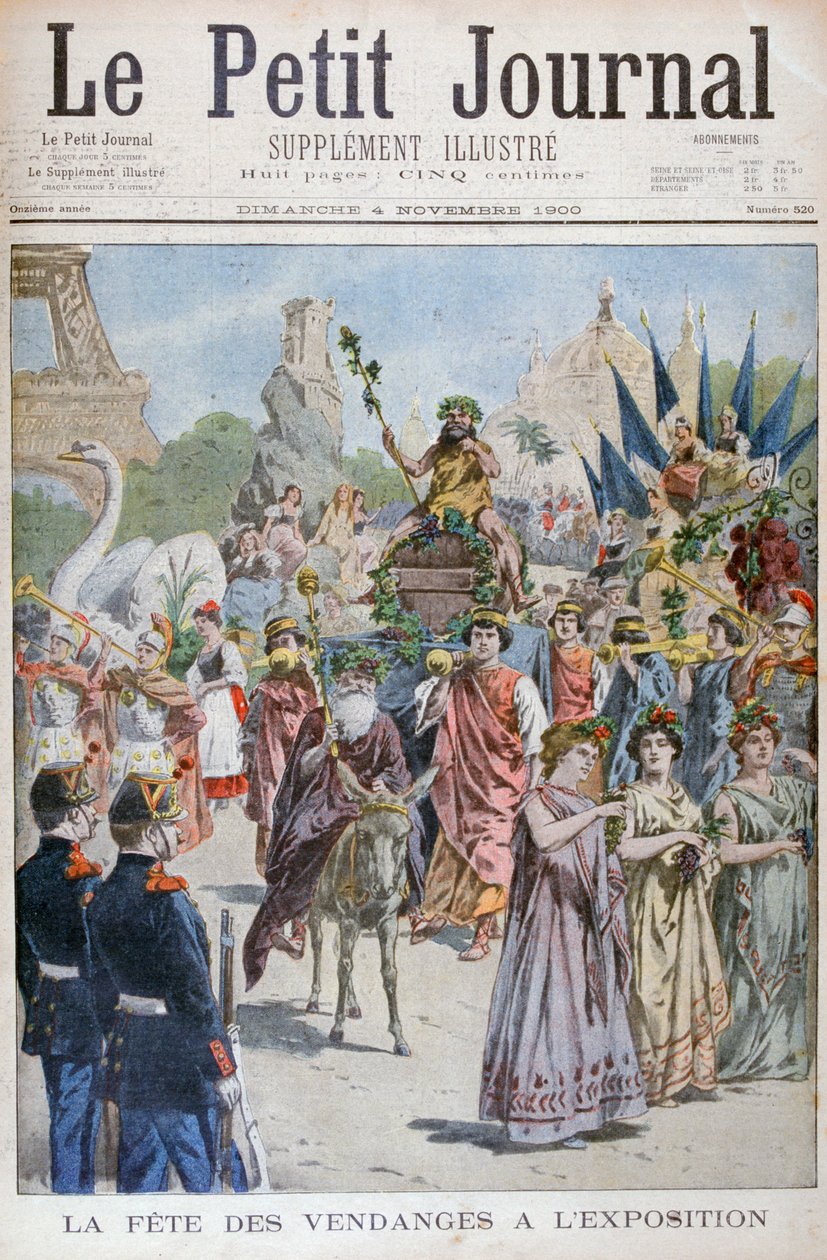 Üzüm hasadı festivali, 1900 Evrensel Sergisi, Paris, 1900 by Unbekannt