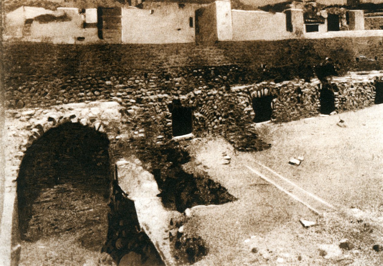 Kriptoportico'daki büyük teras, Pompeii, İtalya, c1900'ler by Unbekannt