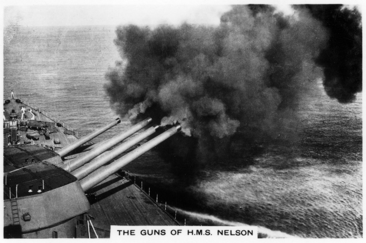 HMS Nelson savaş gemisinin silahları, 1937 by Unbekannt