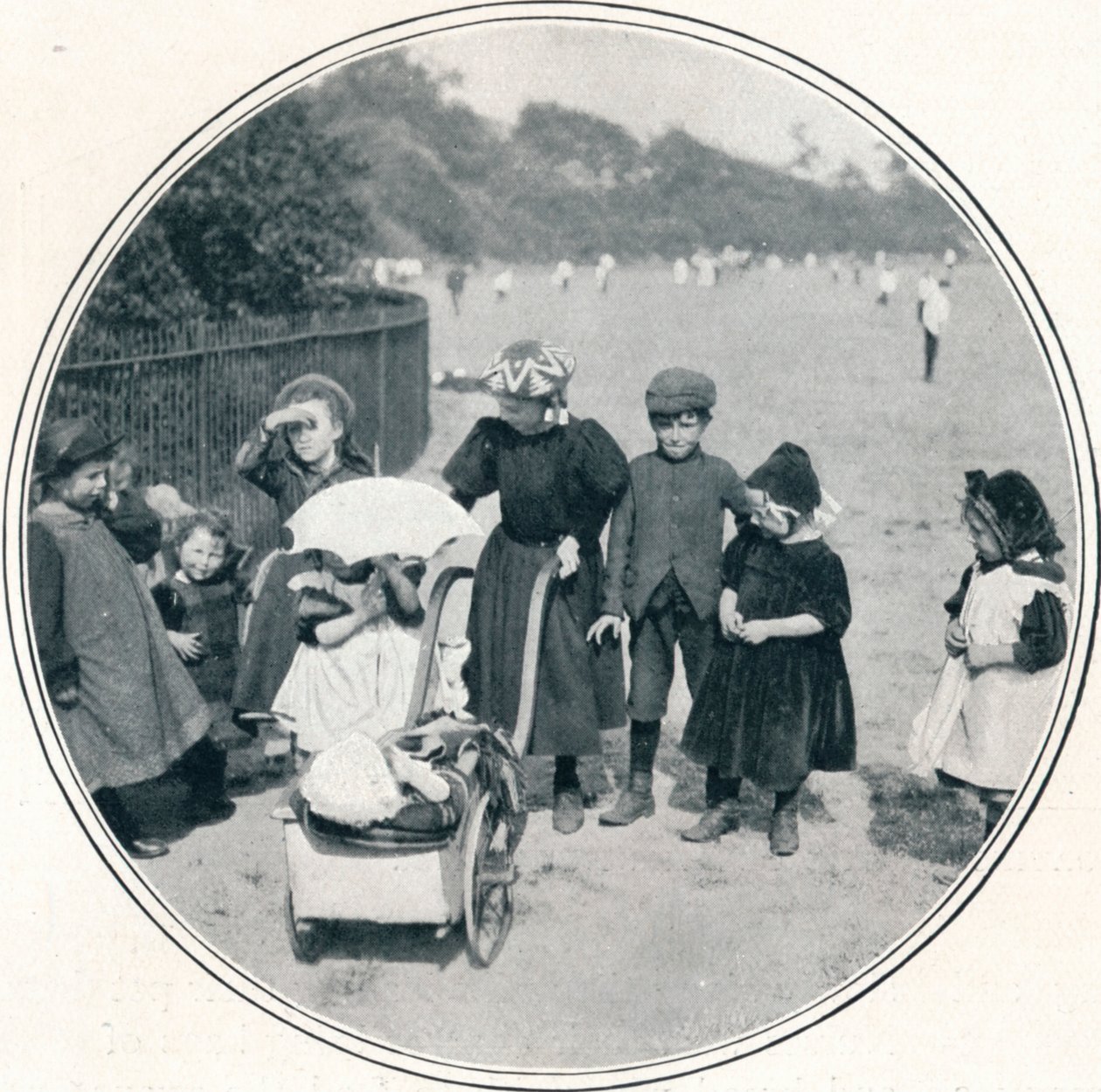 Küçük anne, Regents Park, Londra, c1900 1901 by Unbekannt