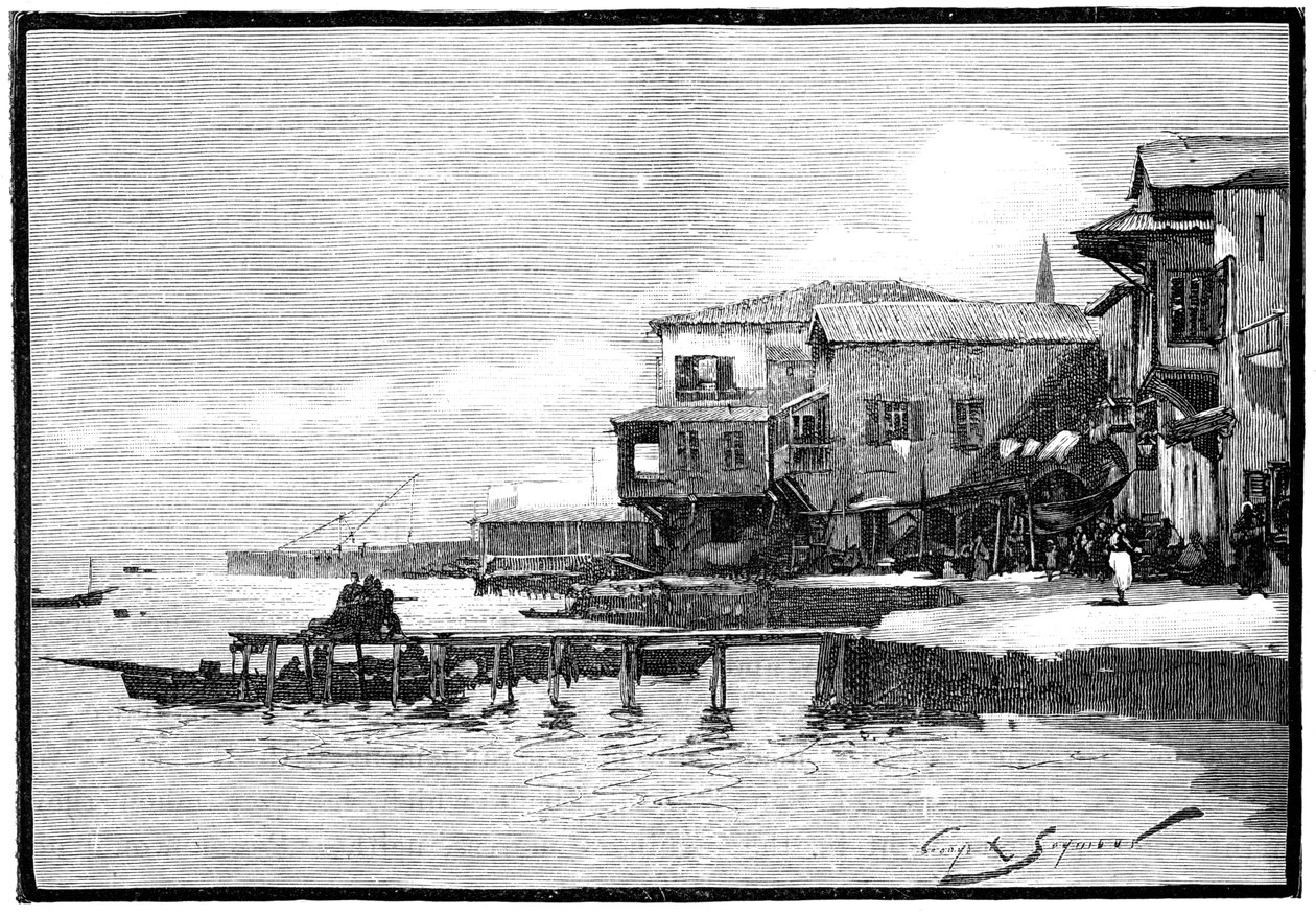Marina, Larnaka, Kıbrıs, 1900 by Unbekannt