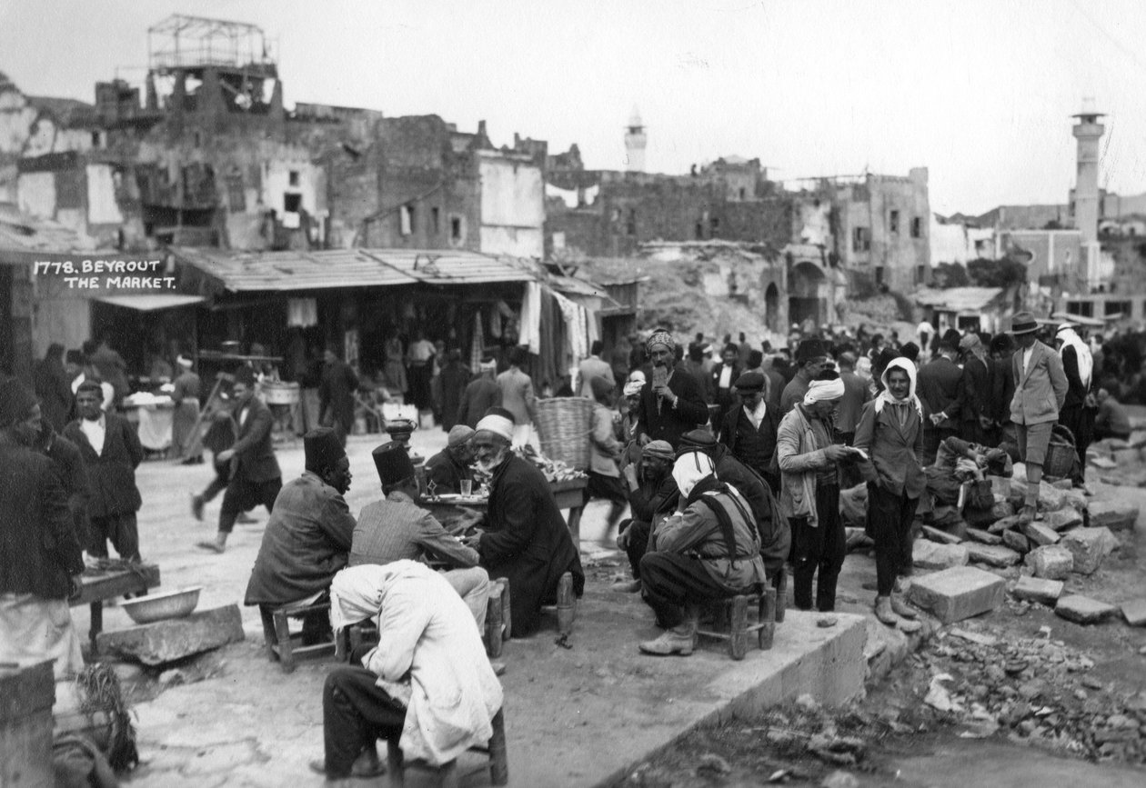 Pazar, Beyrut, Lübnan, c1920s-c1930s by Unbekannt