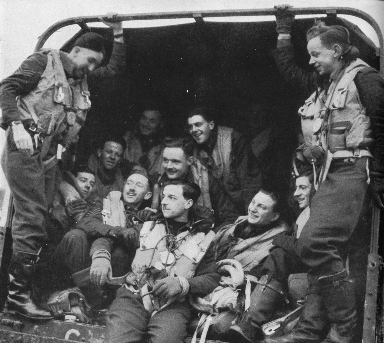 Adamlar ve uçak, c1940 1943 by Unbekannt