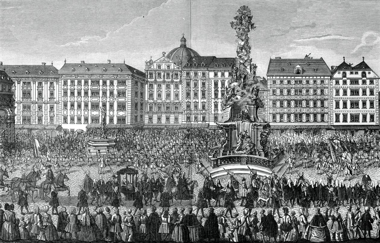 Avusturya arşidüşesi olarak Maria Theresa'ya bağlılık yemini, 22 Kasım 1740, 1903 by Unbekannt