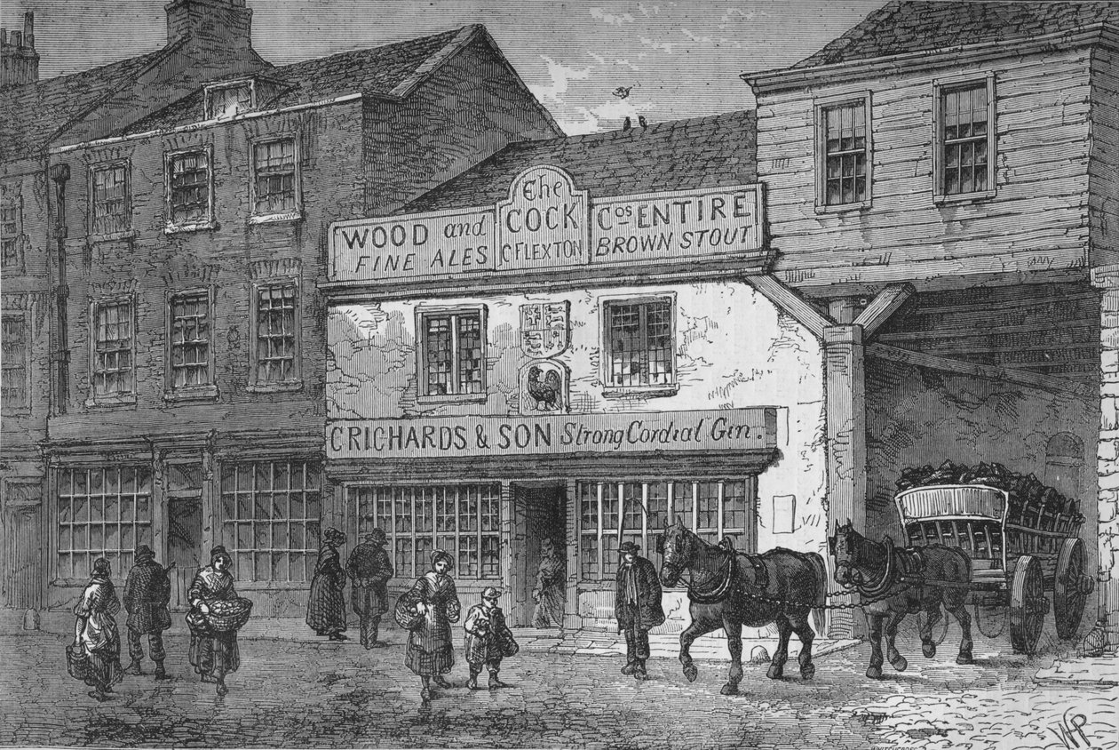 Eski Cock Tavern, 4 Tothill Street, Westminster, Londra, 1875 1878 by Unbekannt
