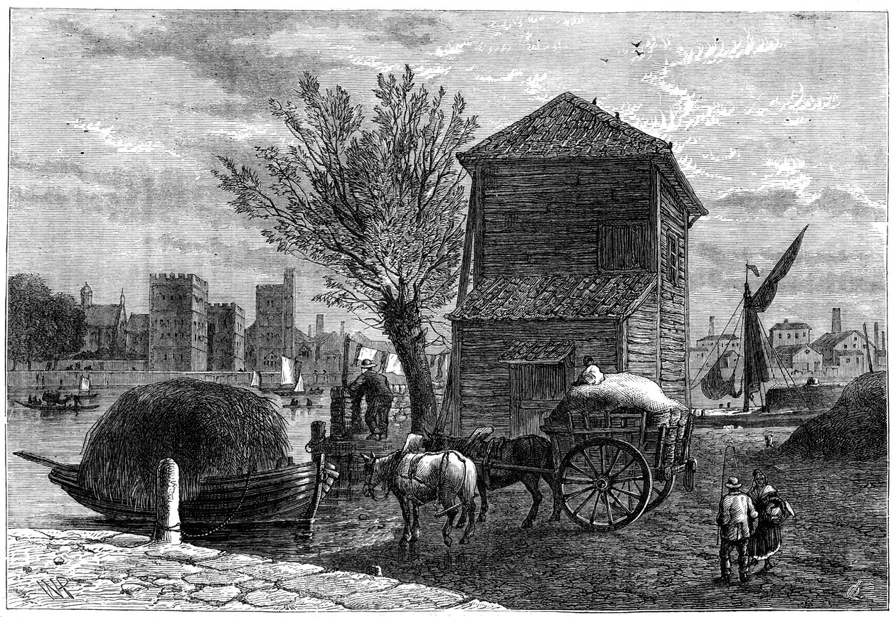 Eski Horseferry, Londra, c1800 1891 by Unbekannt
