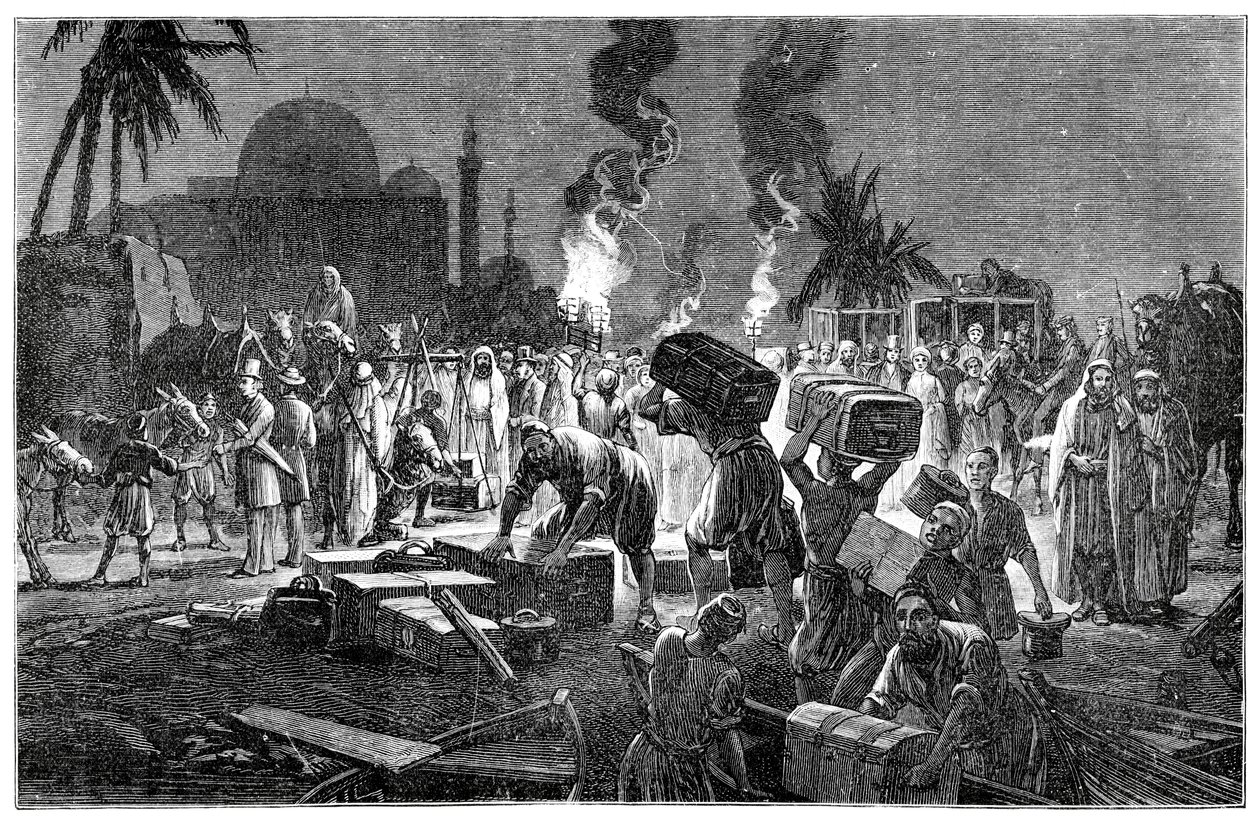 Karayolu, Boulak, Mısır, 1900 by Unbekannt