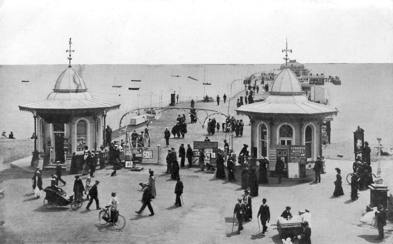 İskele, Worthing, Batı Sussex, c1900s-c1920s by Unbekannt