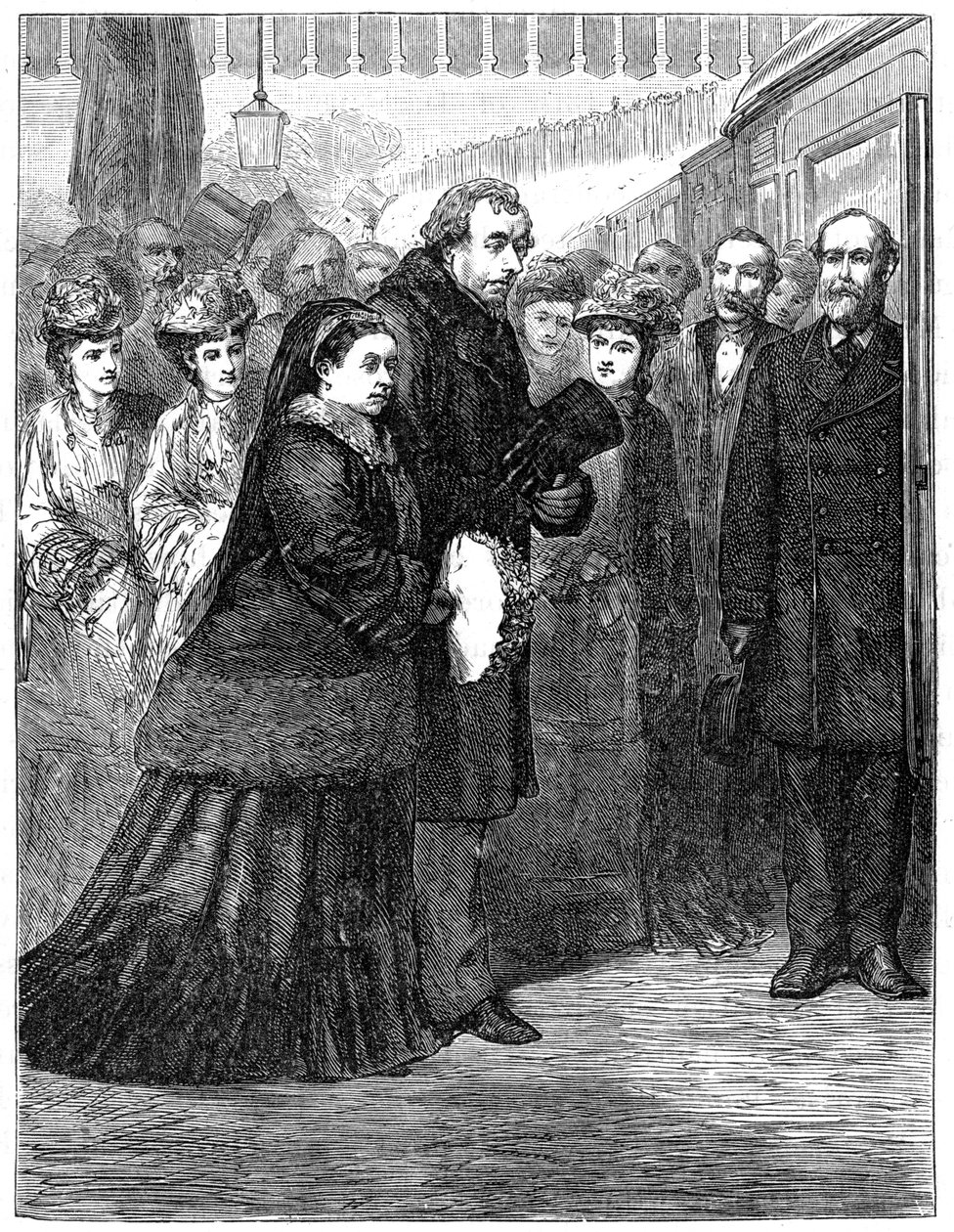 High Wycombe tren istasyonundaki kraliçe Hughenden