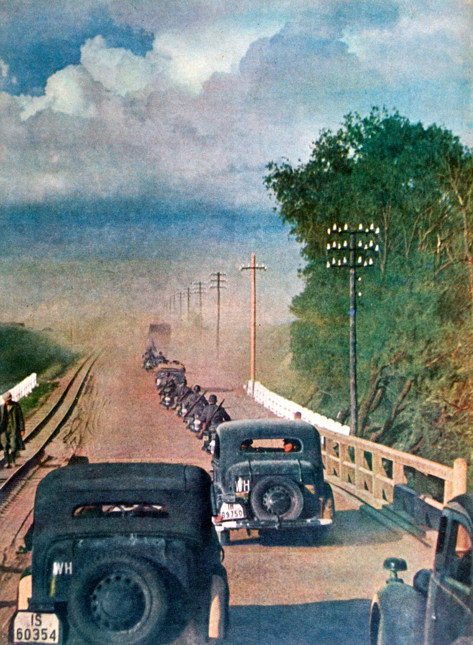 Alman saldırısına giden yol, Rusya, 1942 by Unbekannt