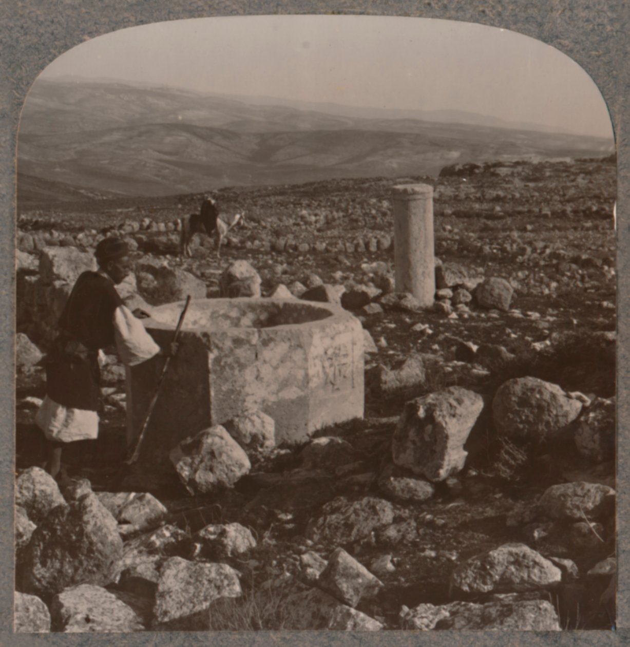 Tekoa kalıntıları, c1900 by Unbekannt