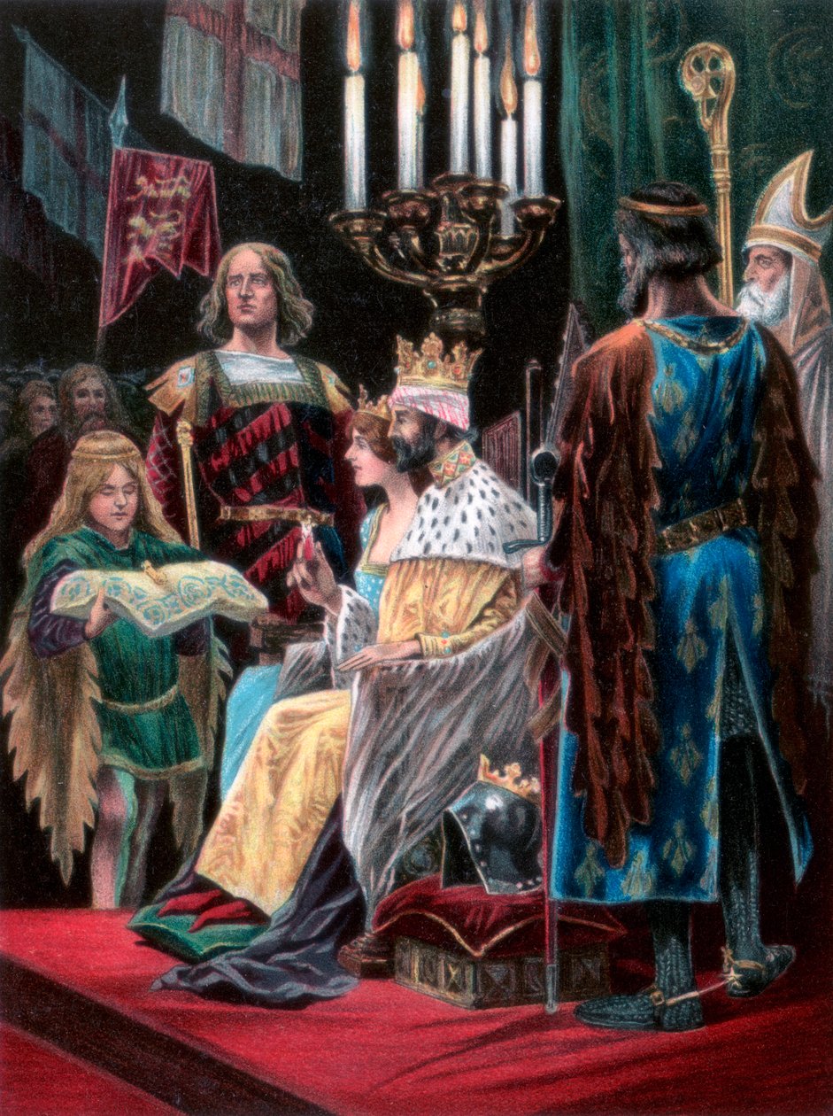 Edward II tarafından ikinci adak, Westminster, 25 Şubat 1308, 1902 by Unbekannt