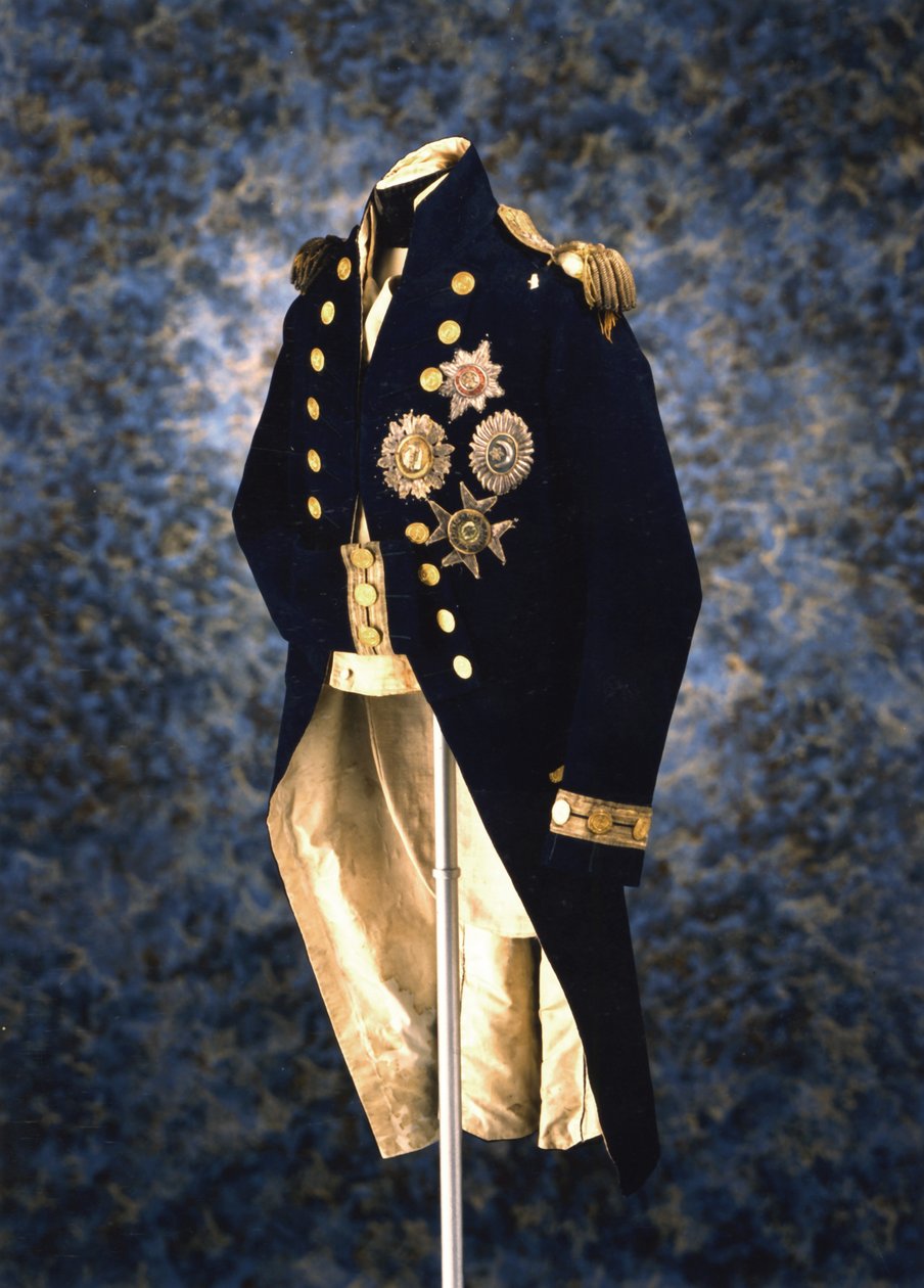 Amiral Lord Nelson, 1805 Trafalgar Savaşı