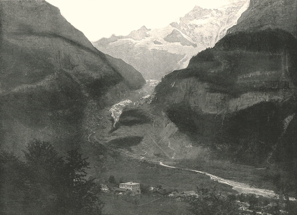 Vadi, Grindenwald, İsviçre, 1895. by Unbekannt