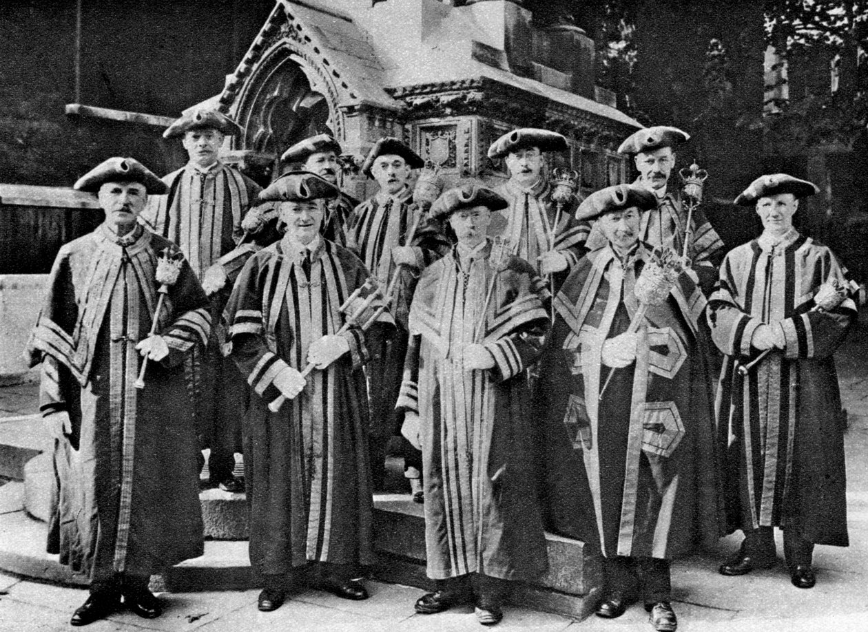 Koğuş boncukları, Guildhall, Londra, 1926-1927 by Unbekannt