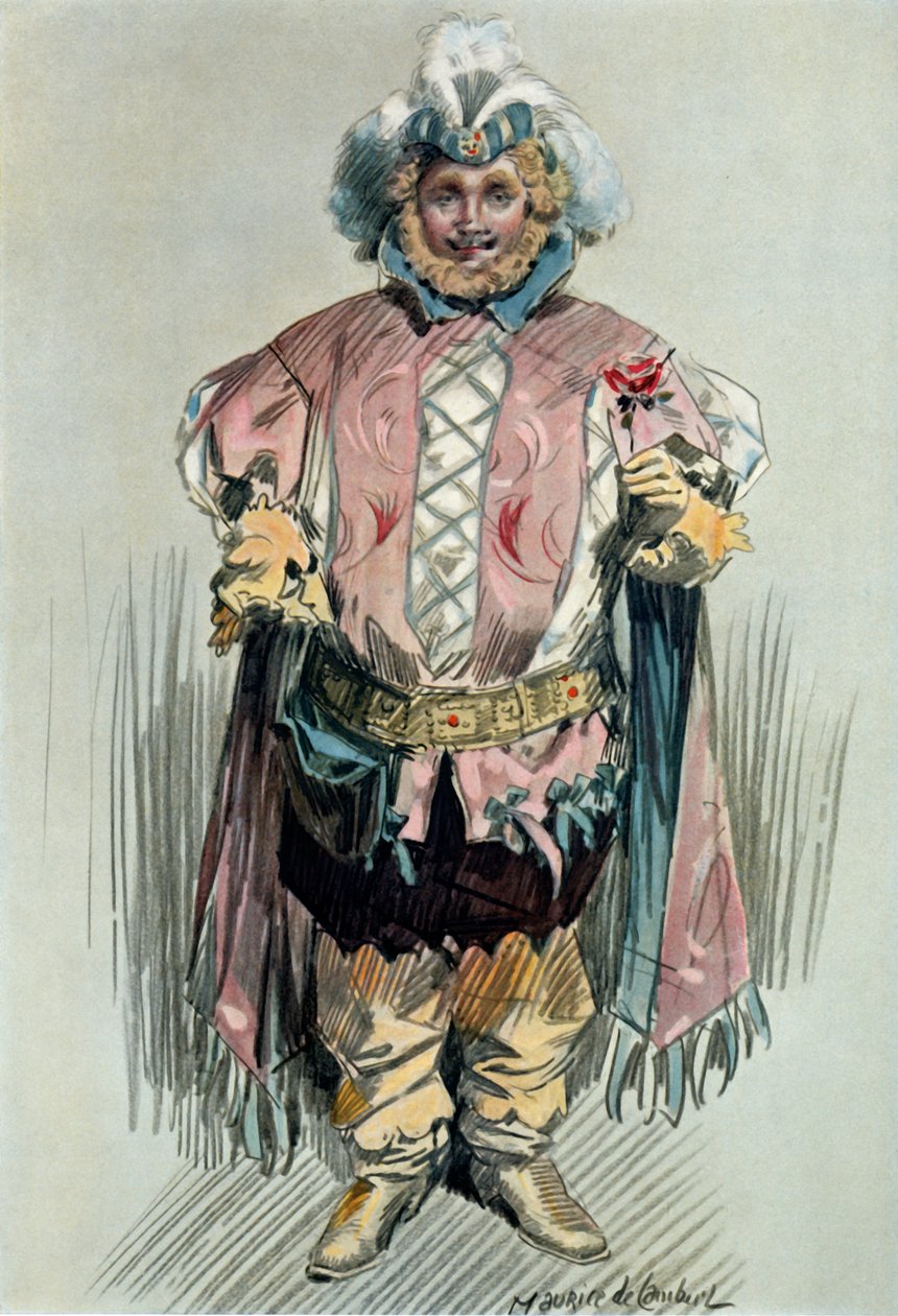 Tiyatro De La Porte-Saint-Martin - Falstaff - Falstaff. - M. Clerget, 1904. by Unbekannt